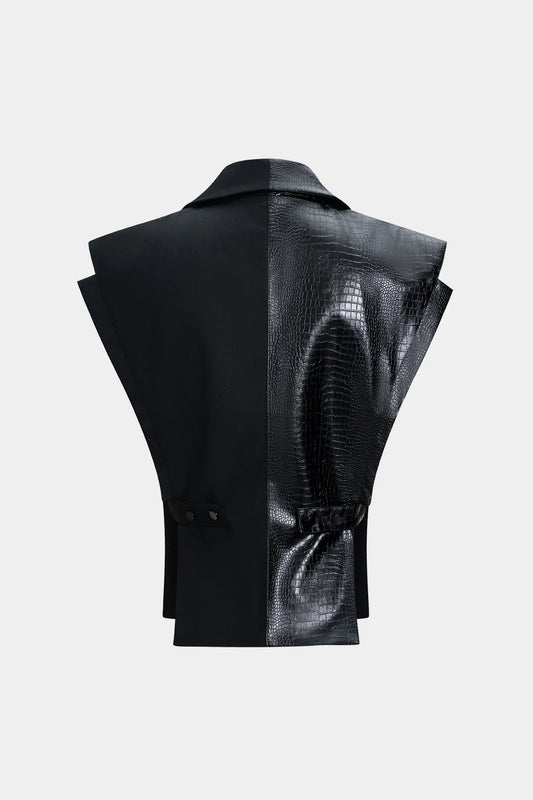 LISA|CHALECO CON HOMBRERAS - Ada Cepeda Shop