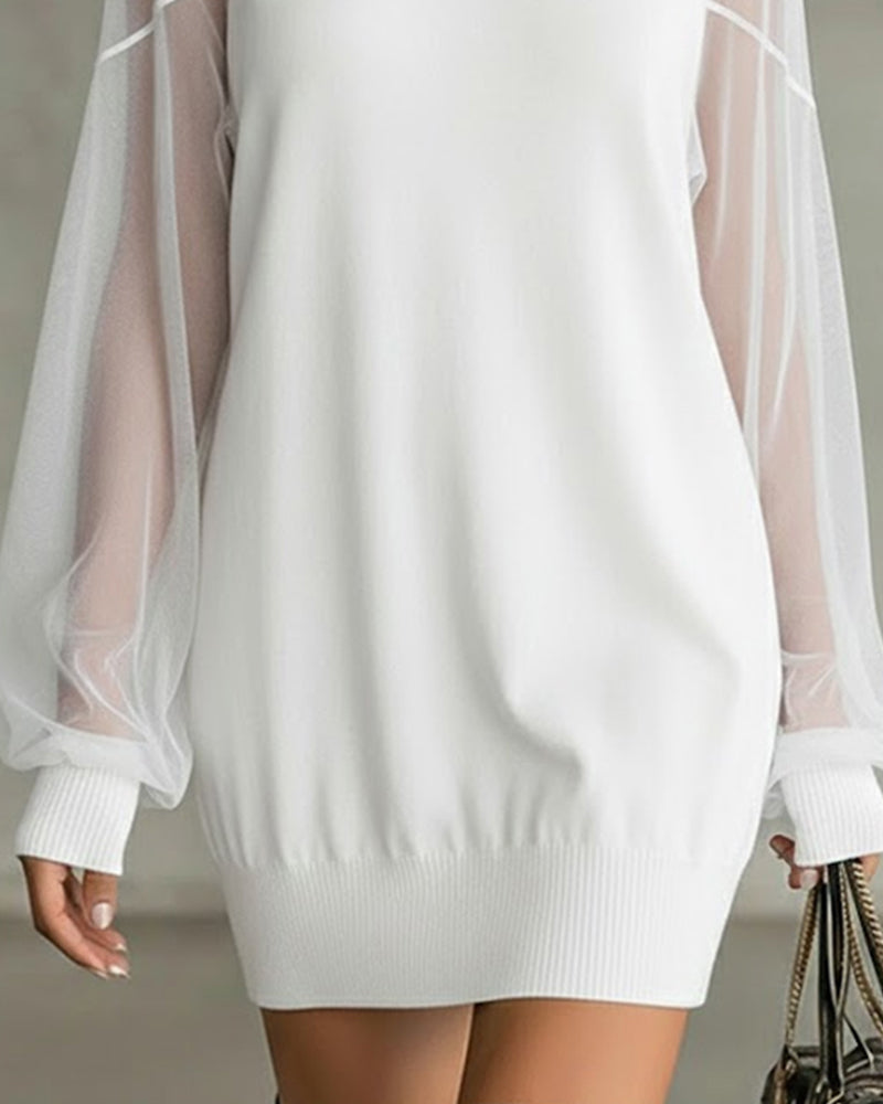 YATUN|VESTIDO HOLGADO TRANSPARENTE - Ada Cepeda Shop