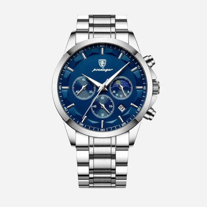 RELOJ PREMIUM DE ACERO NEGRO PARA HOMBRE - Ada Cepeda Shop