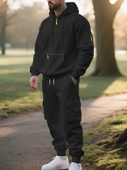 CONJUNTO DEPORTIVO CON CAPUCHA ESTILO URBANO - Ada Cepeda Shop