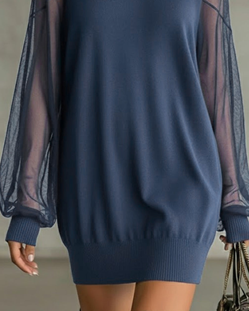 YATUN|VESTIDO HOLGADO TRANSPARENTE - Ada Cepeda Shop