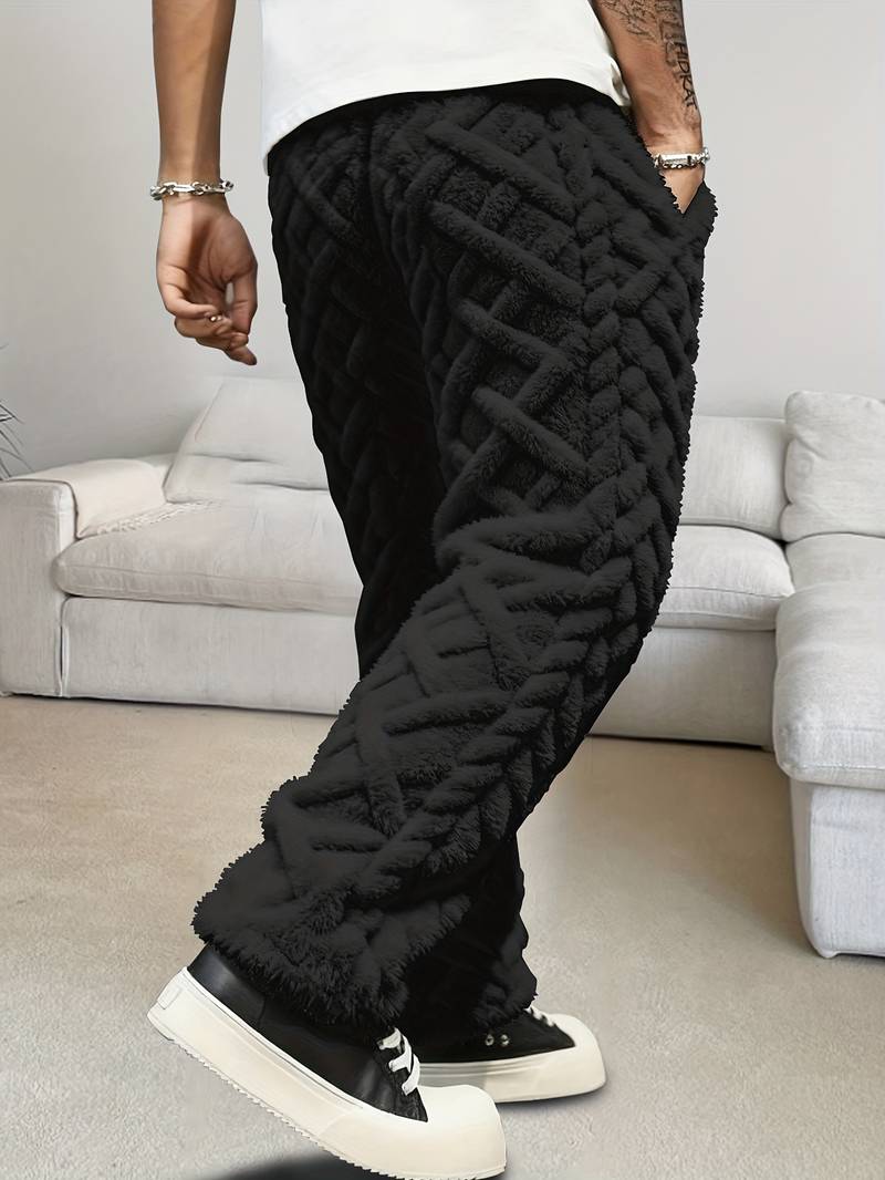 PANTALÓN ACOLCHADO TEXTURIZADO ESTILO URBANO - Ada Cepeda Shop