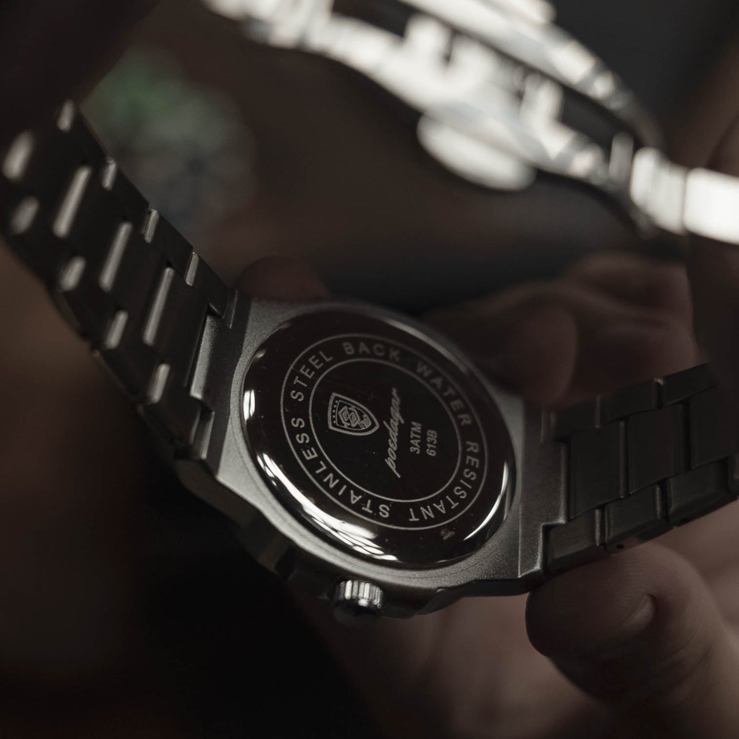 RELOJ ACERO LUXE HOMBRE – DISEÑO ELEGANTE CON ESFERA VERDE PREMIUM - Ada Cepeda Shop