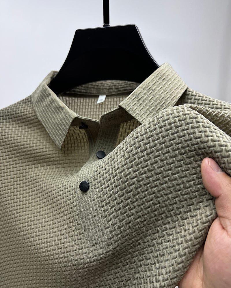 PAK|POLO ELEGANTE TEXTURIZADO PARA HOMBRE - Ada Cepeda Shop