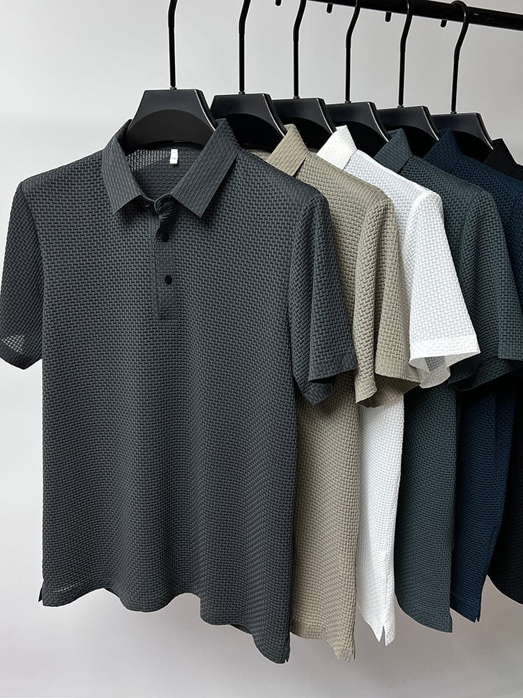 PAK|POLO ELEGANTE TEXTURIZADO PARA HOMBRE - Ada Cepeda Shop