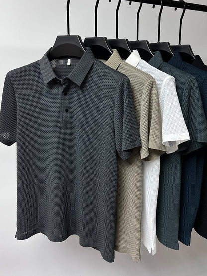 PAK|POLO ELEGANTE TEXTURIZADO PARA HOMBRE - Ada Cepeda Shop