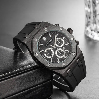 RELOJ DE HOMBRE CRONÓGRAFO DE ESTILO PREMIUM - Ada Cepeda Shop