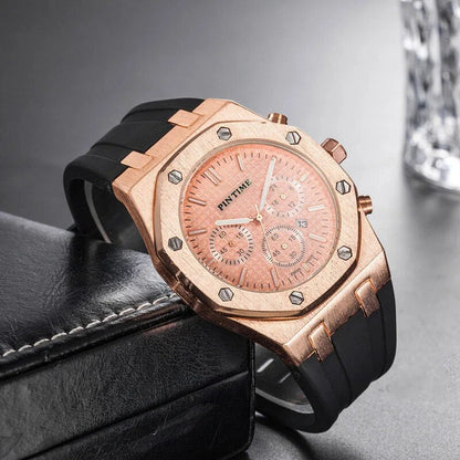 RELOJ DE HOMBRE CRONÓGRAFO DE ESTILO PREMIUM - Ada Cepeda Shop