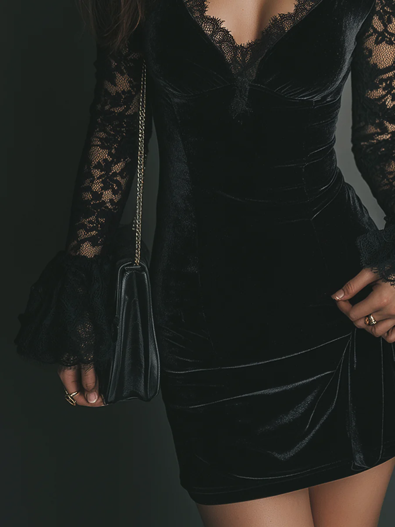 FIORELA|VESTIDO ATERCIOPELADO - Ada Cepeda Shop