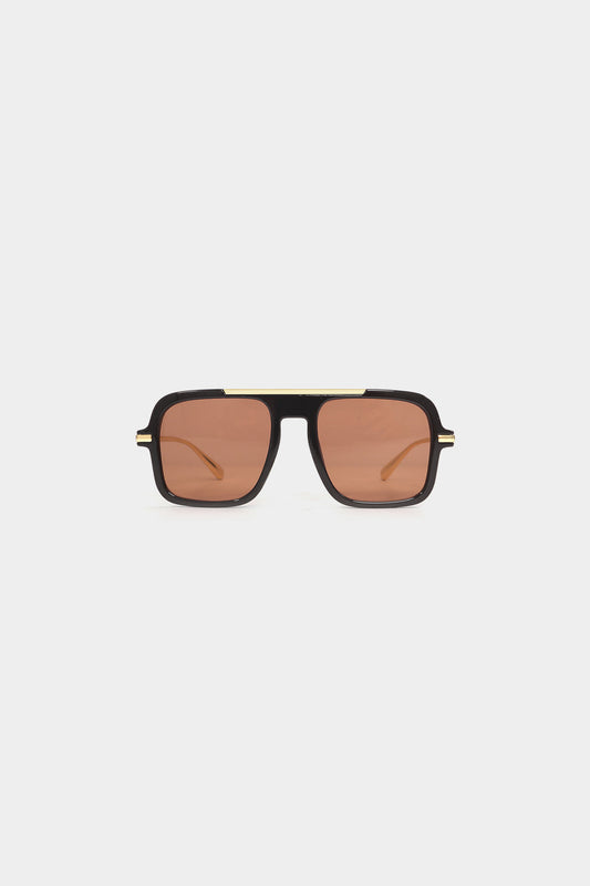 GAFAS DE SOL CON DISEÑO GEOMÉTRICO Y ACABADO CAREY - Ada Cepeda Shop