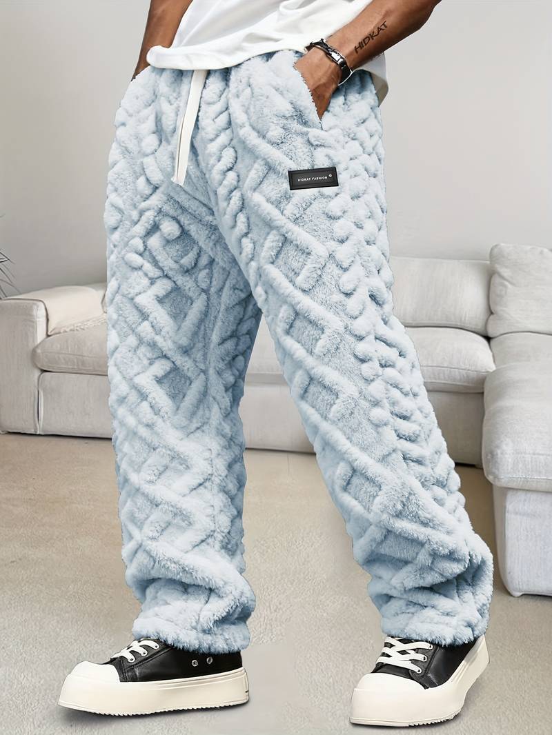 PANTALÓN ACOLCHADO TEXTURIZADO ESTILO URBANO - Ada Cepeda Shop