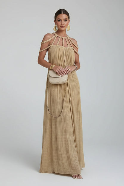 LINE|VESTIDO BORDADO ELEGANTE - Ada Cepeda Shop