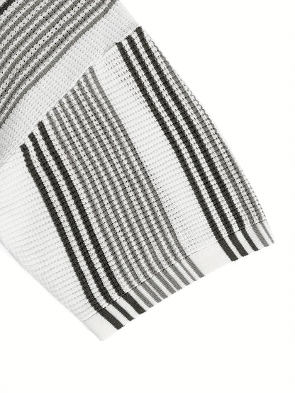 Avram – Lässiges Gestreiftes Hemd Mit Knöpfen - Ada Cepeda Shop