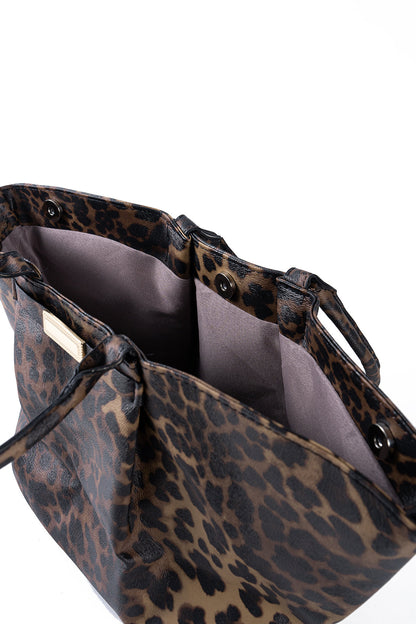 BOLSO ANIMAL PRINT CON ASAS CORTAS - Ada Cepeda Shop