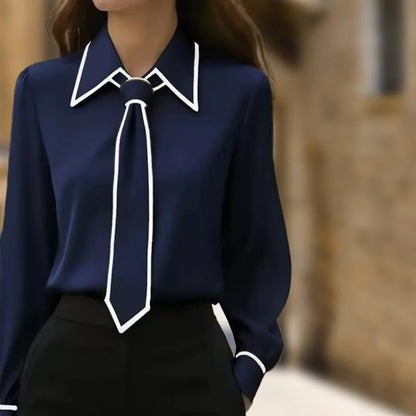 CARMEN|BLUSA CON CONTRASTE - Ada Cepeda Shop