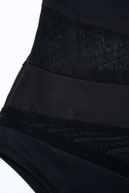 BODY TRANSPARENTE DE MALLA ELEGANTE PARA MUJER - Ada Cepeda Shop