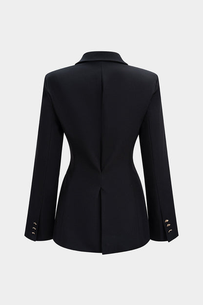 BLAZER ELEGANTE DE CORTE ASIMÉTRICO PARA MUJER - Ada Cepeda Shop