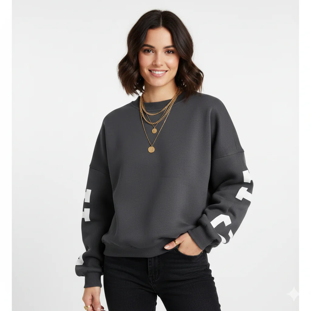 ALBA|SUDADERA OVERSIZE SUAVE - Ada Cepeda Shop