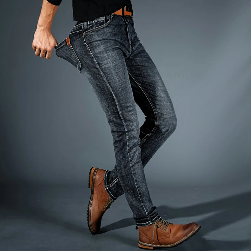 ORIOM|PANTALÓN VAQUERO SLIM FIT PARA HOMBRE - Ada Cepeda Shop
