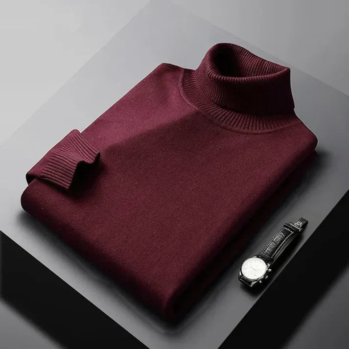 LUI –SUÉTER DE CUELLO ALTO CLÁSICO ELEGANTE - Ada Cepeda Shop