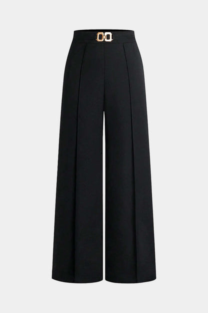 PANTALÓN DE VESTIR PALAZZO ELEGANTE PARA MUJER - Ada Cepeda Shop