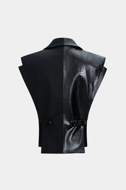 LISA|CHALECO CON HOMBRERAS - Ada Cepeda Shop