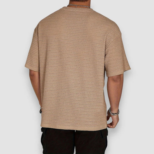 FRANCHESCO|CAMISETA TEXTURIZADA - Ada Cepeda Shop