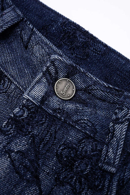 VAQUEROS BARRIL FLORAL - Ada Cepeda Shop