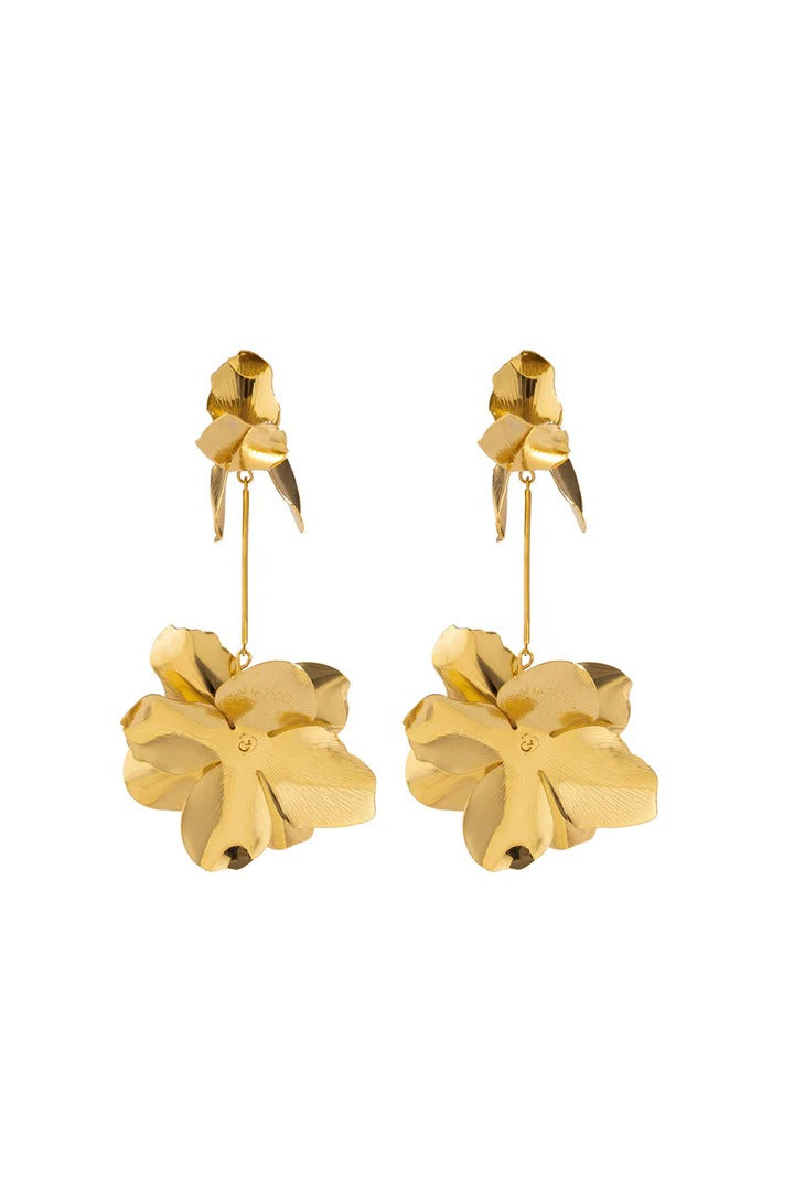 PENDIENTES COLGANTES FLOR - Ada Cepeda Shop