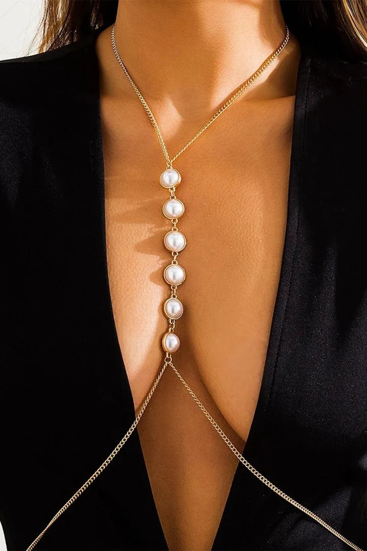 COLLAR PERLAS ELEGANTES - Ada Cepeda Shop