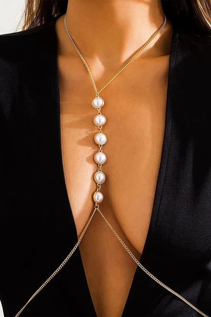 COLLAR PERLAS ELEGANTES - Ada Cepeda Shop