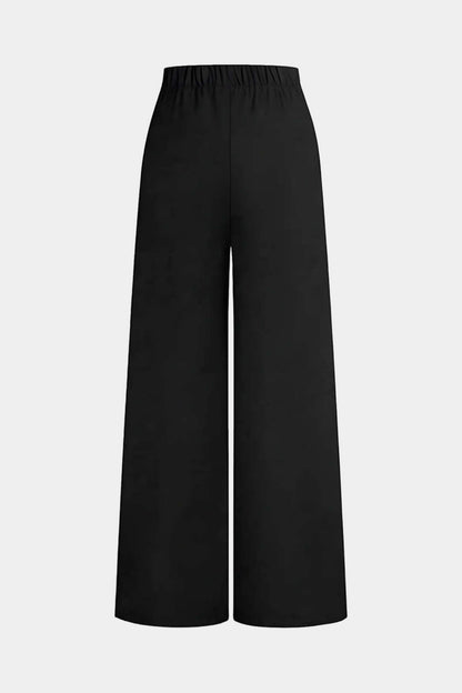PANTALÓN DE VESTIR PALAZZO ELEGANTE PARA MUJER - Ada Cepeda Shop