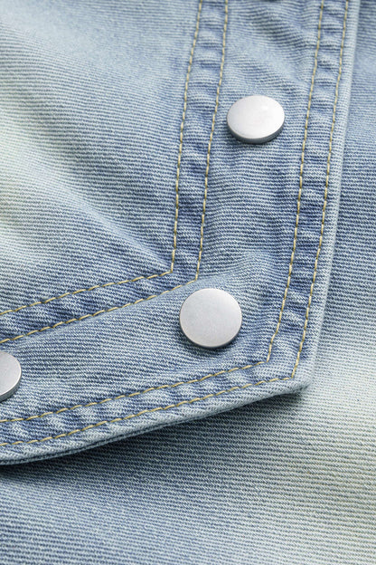 PANTALÓN JEANS WIDE LEG PATCHWORK DESGASTADO - Ada Cepeda Shop