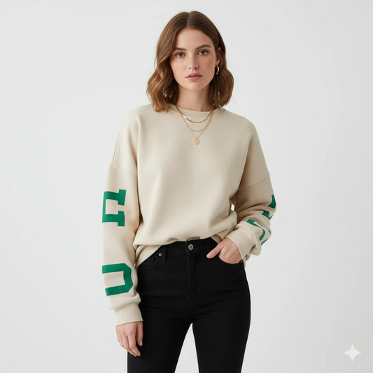 ALBA|SUDADERA OVERSIZE SUAVE - Ada Cepeda Shop