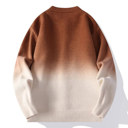 CÁRDIGAN DEGRADADO DE PUNTO CASUAL PARA HOMBRE - Ada Cepeda Shop