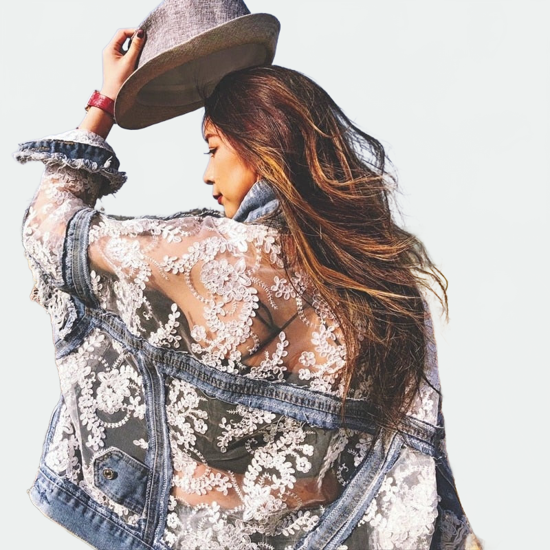 CHAQUETA VAQUERA DESHILACHADA - Ada Cepeda Shop