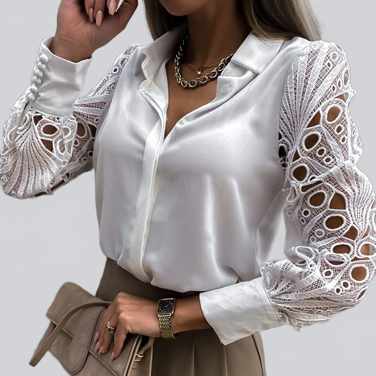 Hollow Out Blouse - Ada Cepeda Shop