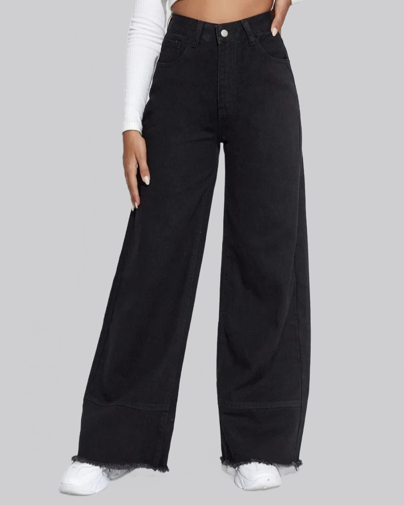 VAQUEROS DE PIERNA ANCHA - Ada Cepeda Shop