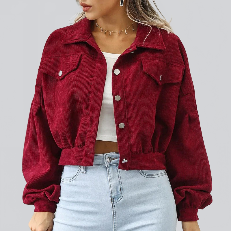 CHAQUETA CORTA DE PANA - Ada Cepeda Shop