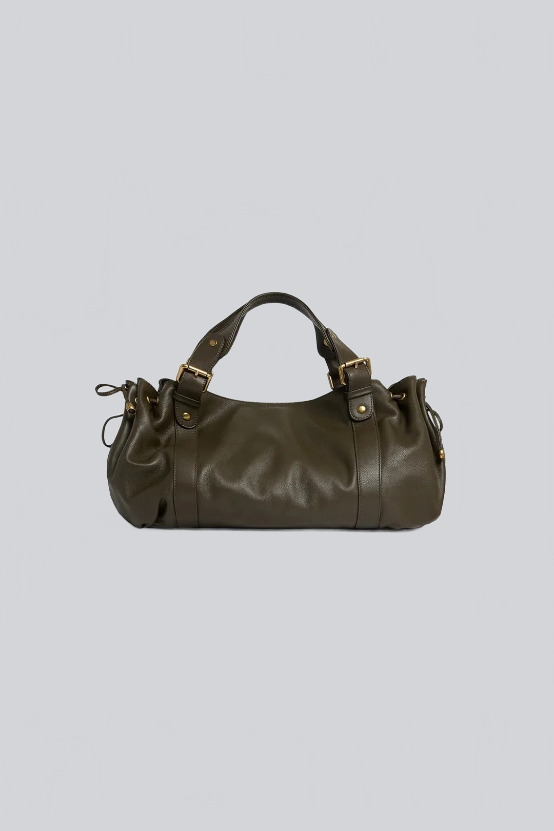 BOLSO DE CUERO ARRUGADO - Ada Cepeda Shop