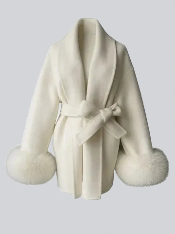 AMELIE|ABRIGO ELEGANTE DE LANA - Ada Cepeda Shop