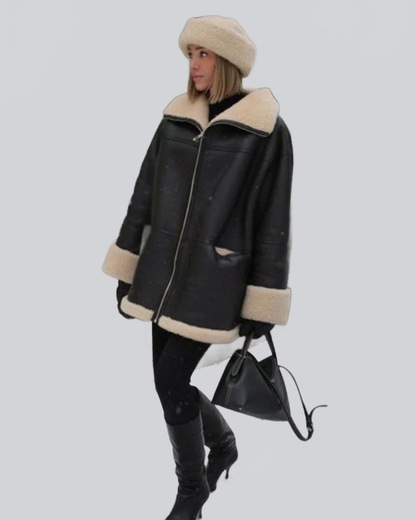 INÉS|ABRIGO CON DISEÑO ELEGANTE - Ada Cepeda Shop