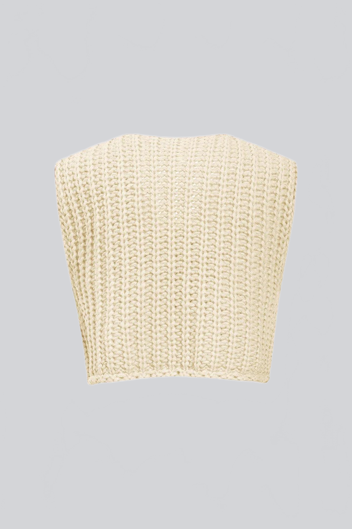 CARMINA|CHALECO DE PUNTOS - Ada Cepeda Shop