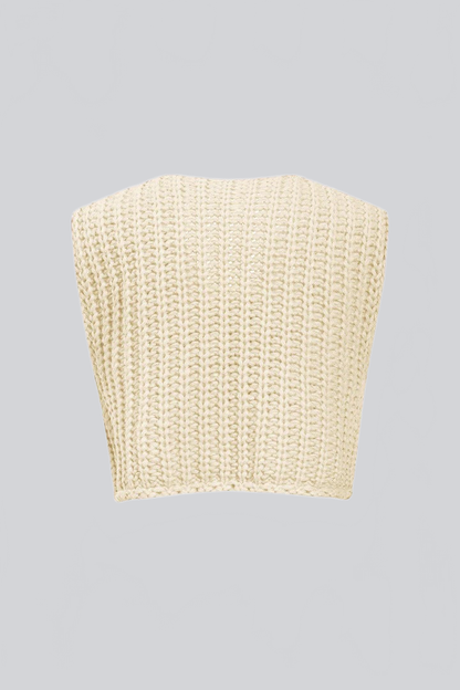 CARMINA|CHALECO DE PUNTOS - Ada Cepeda Shop