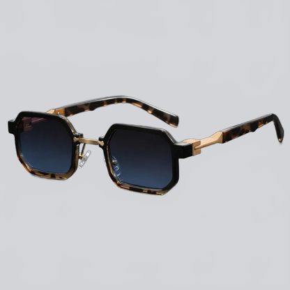 GAFAS DE SOL CUADRADAS ELEGANTES CON DETALLES DORADOS - Ada Cepeda Shop