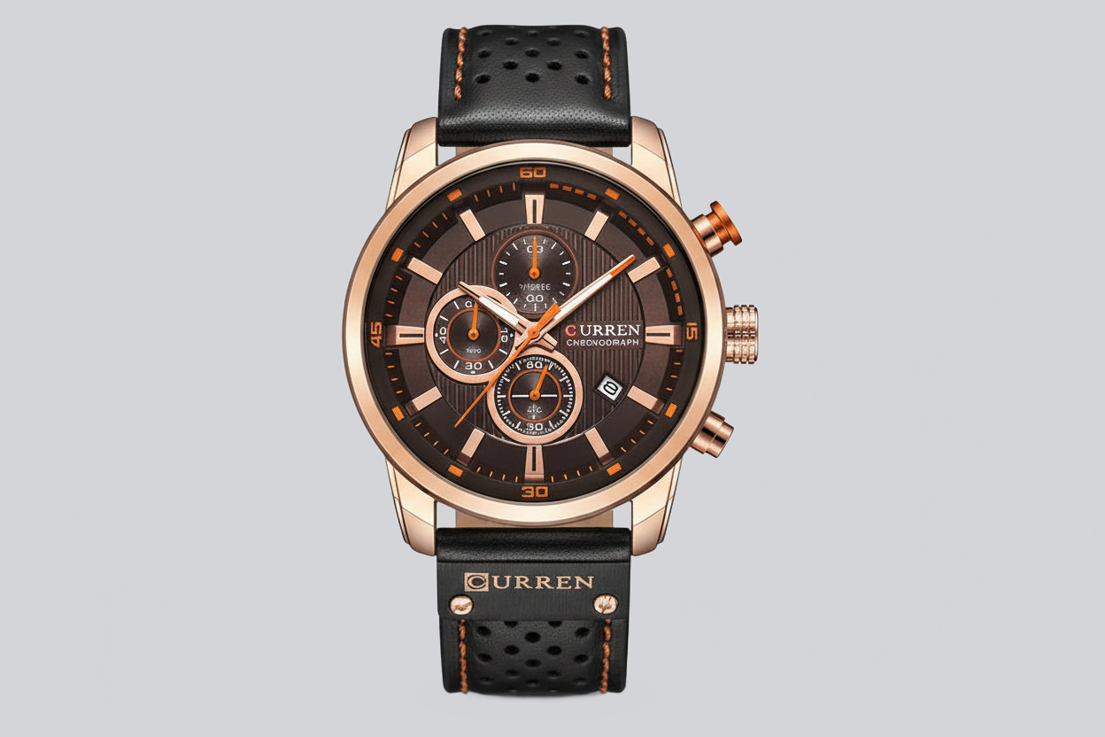 RELOJ CON CORREA DE PIEL DE ALTA CALIDAD - Ada Cepeda Shop