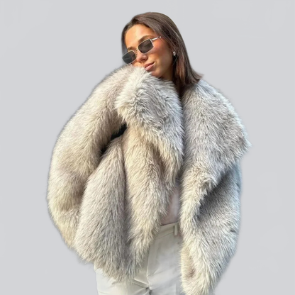 BOREAL|ABRIGO DE PIEL SINTÉTICA DELUXE - Ada Cepeda Shop