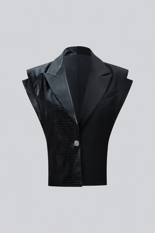 LISA|CHALECO CON HOMBRERAS - Ada Cepeda Shop